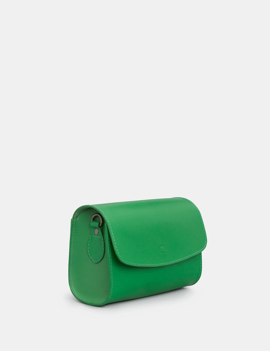 Newham Green Leather Cross Body Satchel Bag | YOSHI