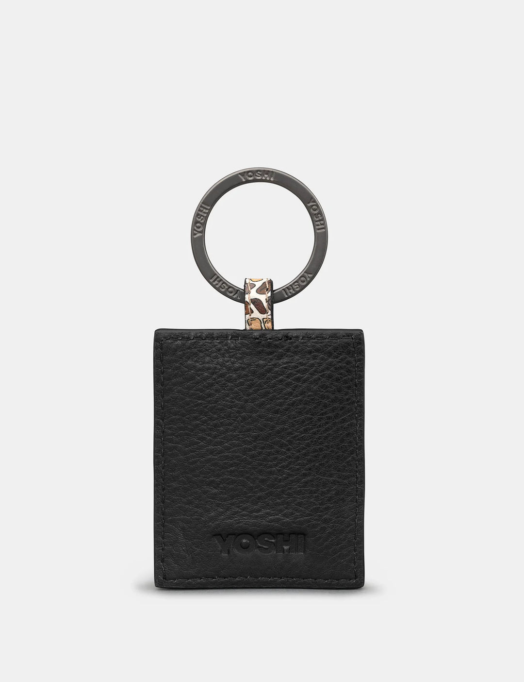Mother's Pride Black Leather Keyring