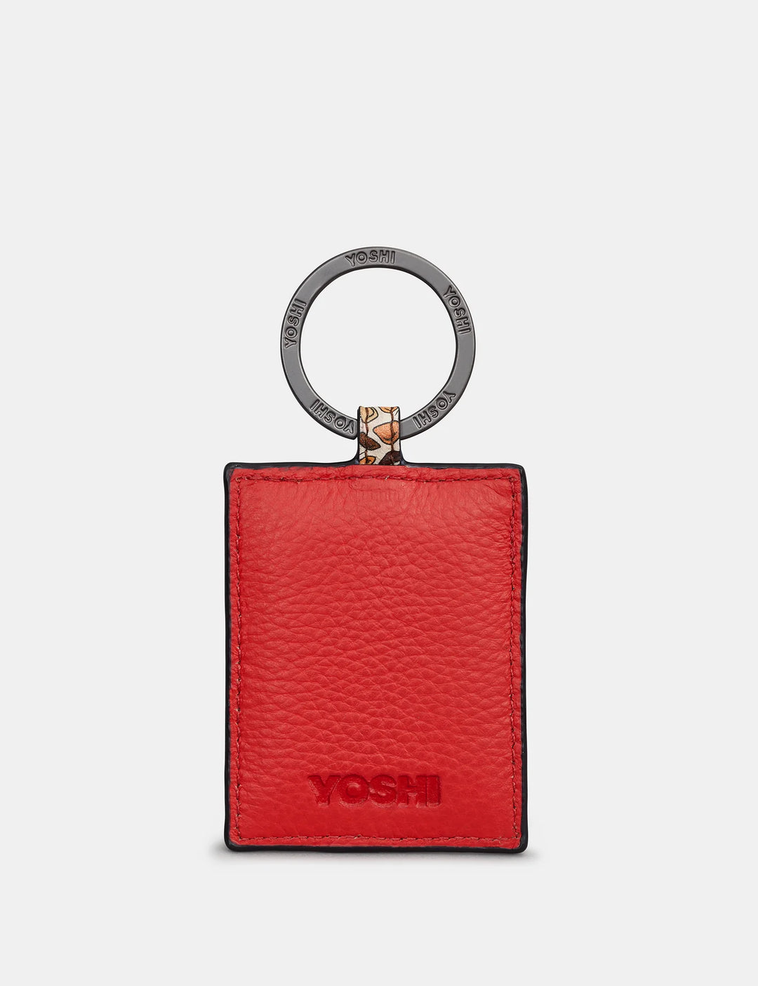 Mother's Pride Red Leather Keyring