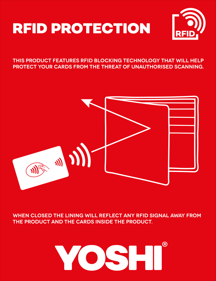 Dickens Bookworm Black Leather Wallet | YOSHI