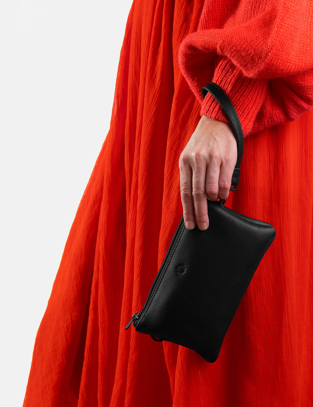 Logan Black Leather Mulitway Cross Body Bag | YOSHI