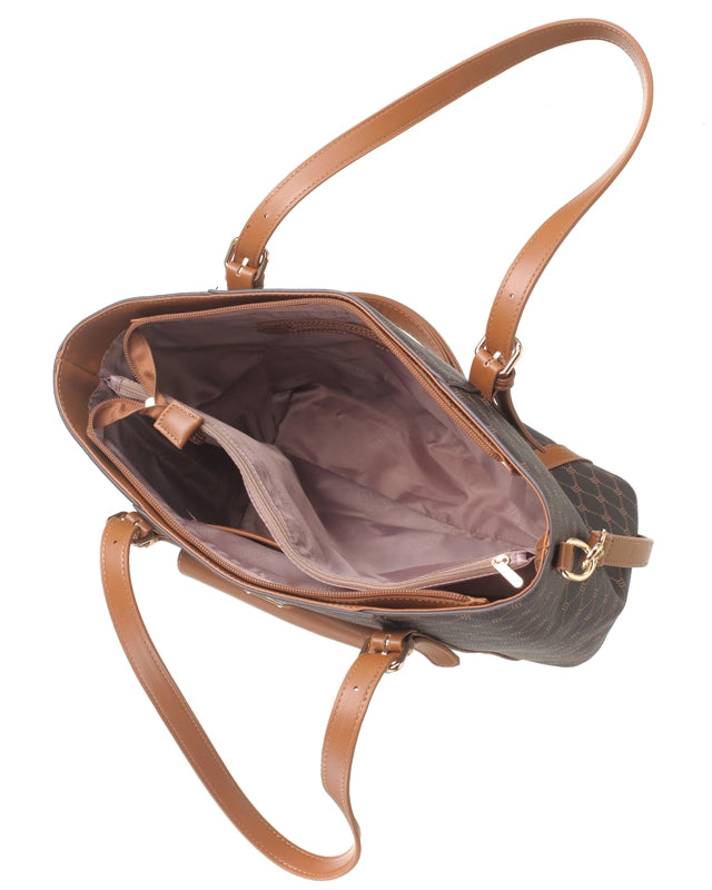 Bessie London Modern Pattern Tote Bag