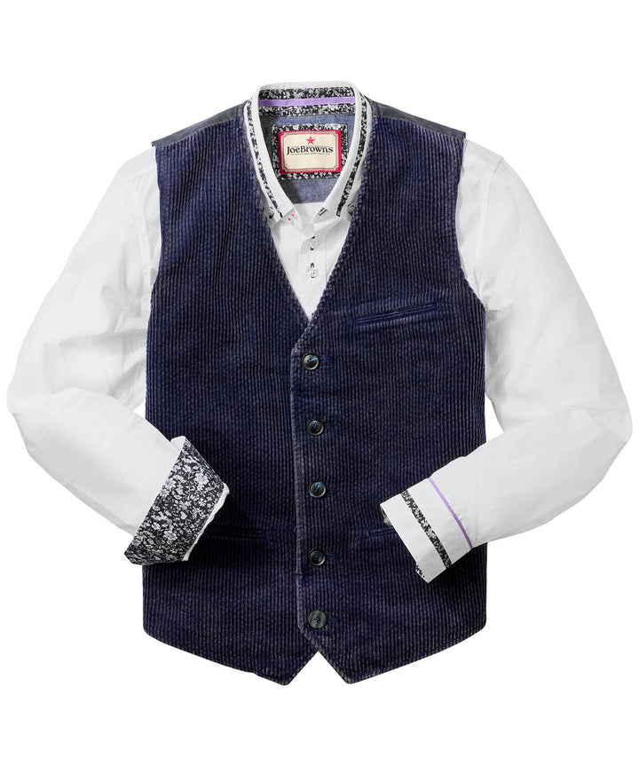 Cool in Cord Waistcoat