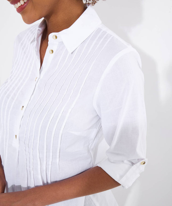 Summer Essentials Lightweight Cotton Blouse