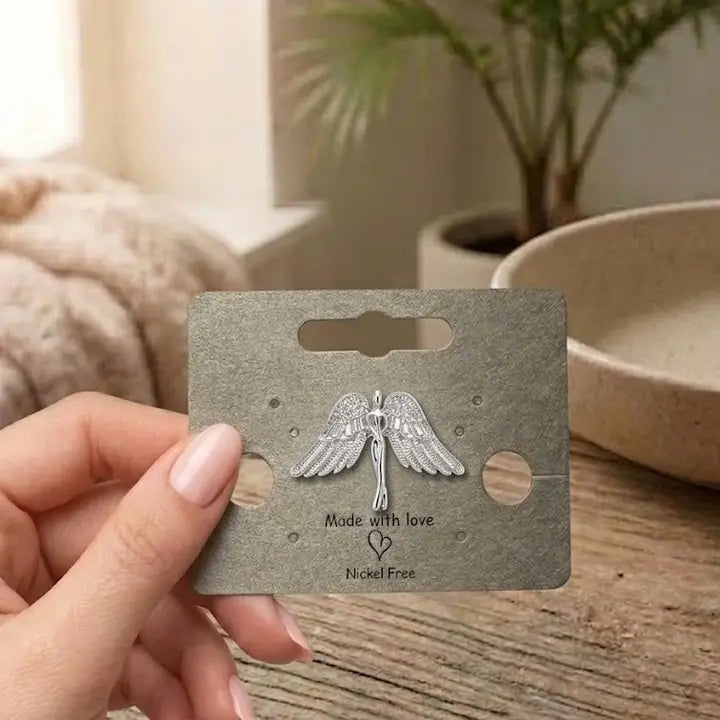 Sparkle Angel Brooch - C4396