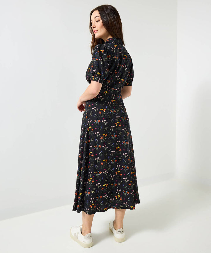 Pop Of Colour Tea Dress