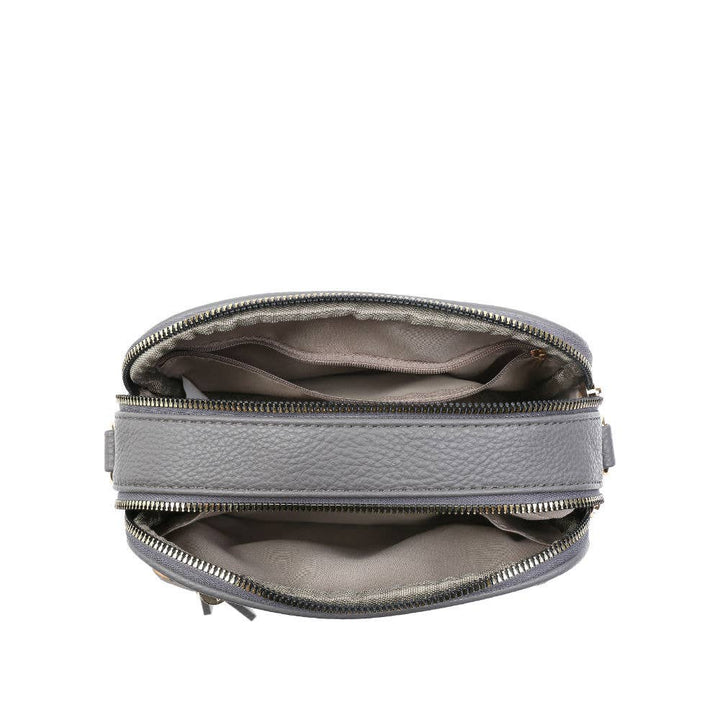 Papaya Croos Body Handbag with double zip