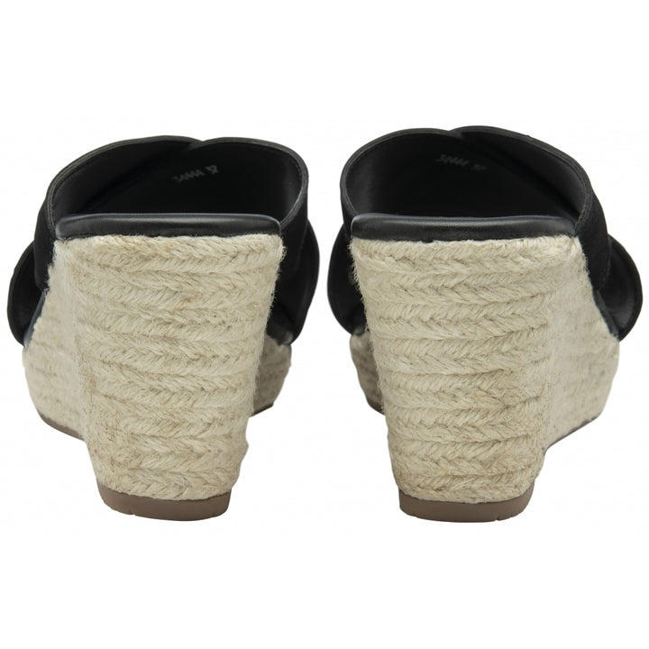 Suede Morley Wedge Mule Sandals | Ravel