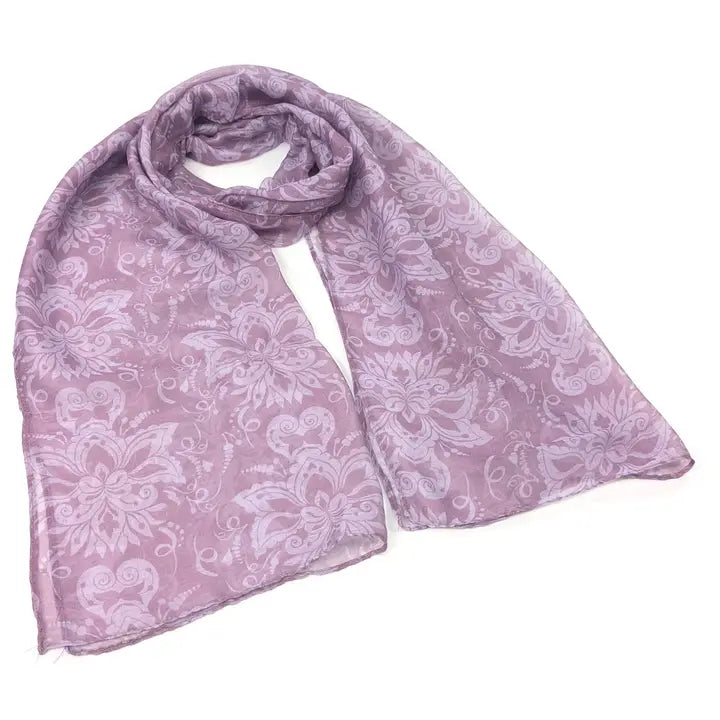Blush Baroque Scarf