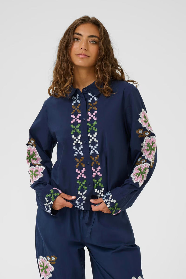 CUbreezy Shirt with embroidery