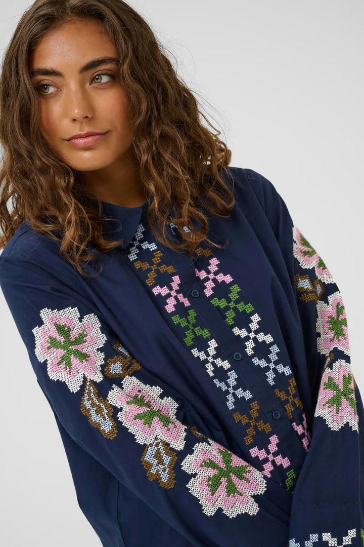 CUbreezy Shirt with embroidery
