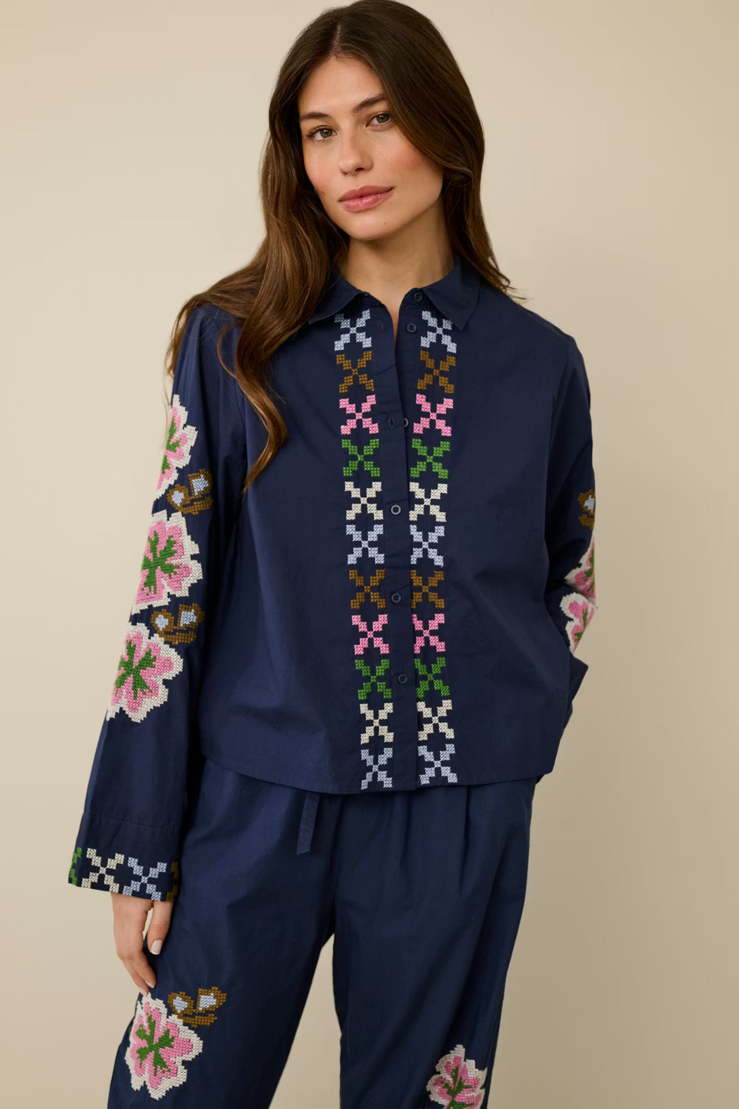 CUbreezy Shirt with embroidery