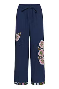 CUbreezy Trousers with embroidery