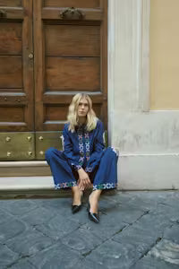 CUbreezy Trousers with embroidery