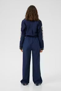 CUbreezy Trousers with embroidery