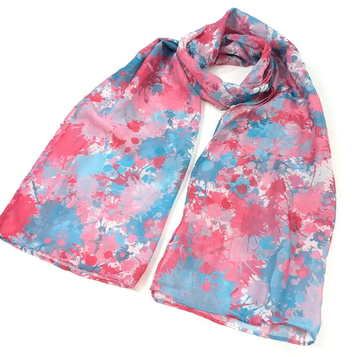 Bright Splatters Scarf