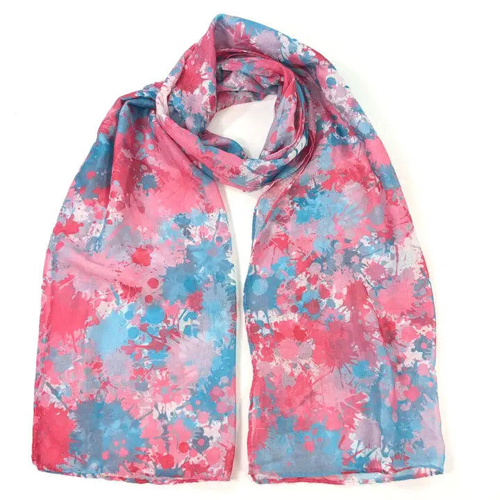 Bright Splatters Scarf