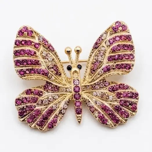 Sparkle Butterfly Brooch