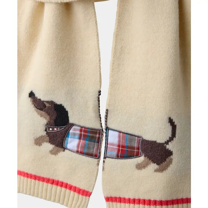 Checked Out Sausage Scarf