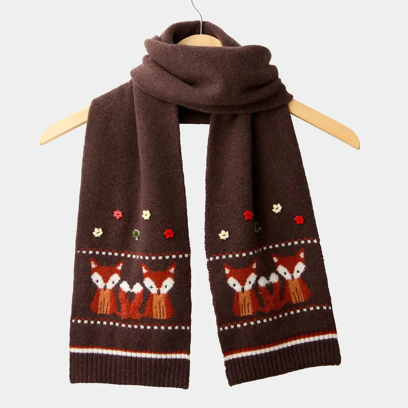 Cosy As A Fox Scarf