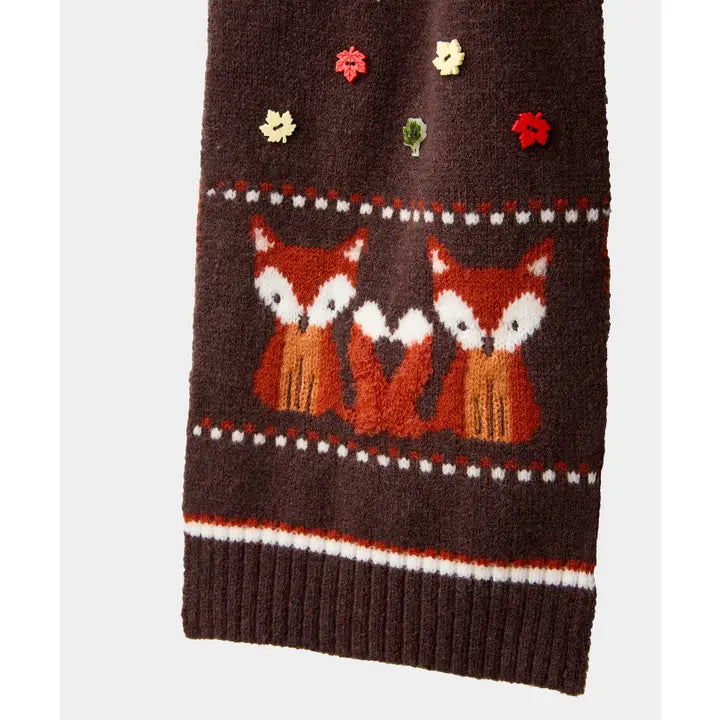 Cosy As A Fox Scarf