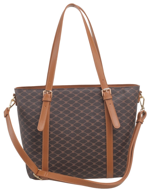 Bessie London Modern Pattern Tote Bag
