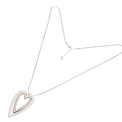 Double Heart Necklace