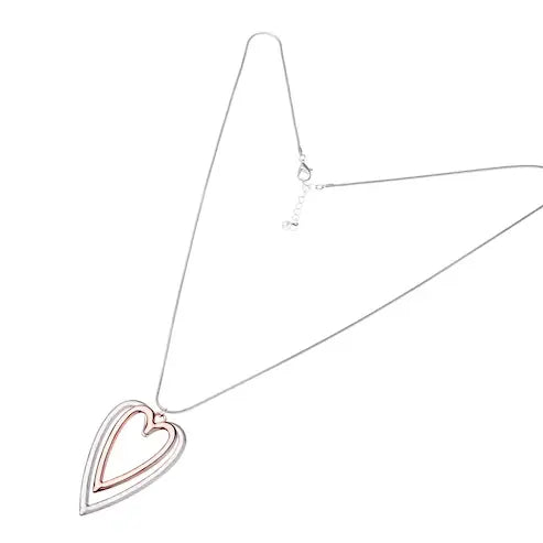 Double Heart Necklace