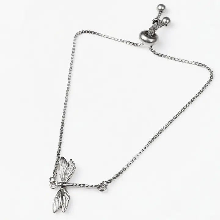 Adjustable Dragonfly Bracelet