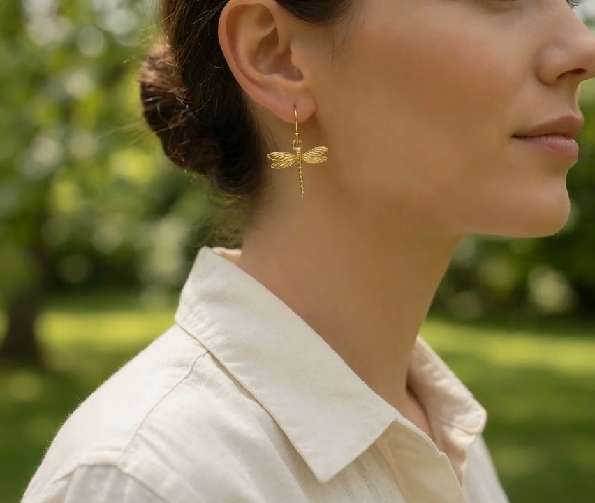 Dragonfly Earings