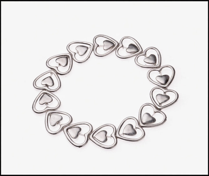 Elastic Heart Bracelet