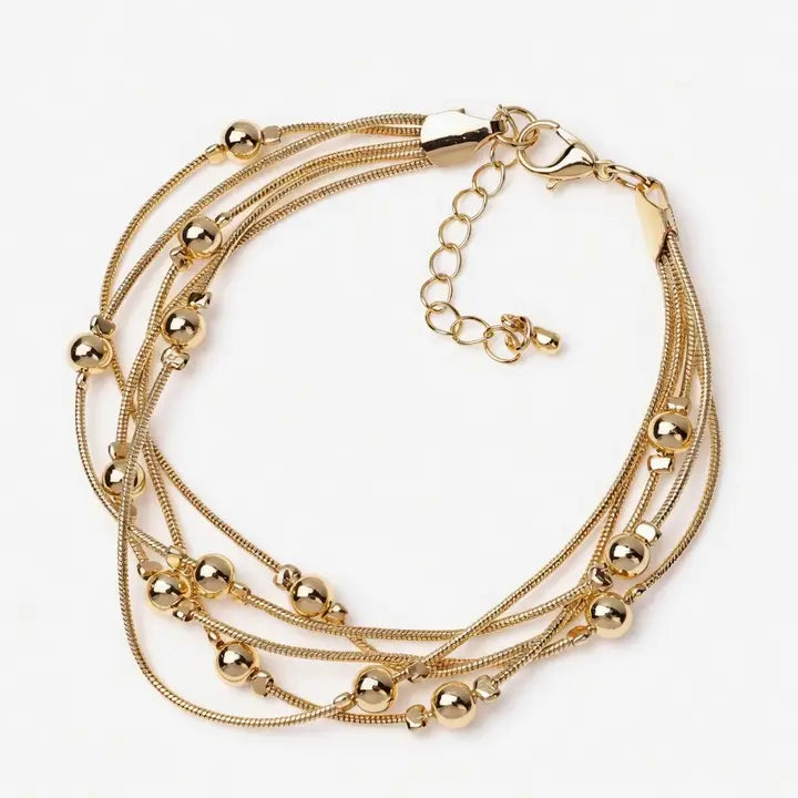 Five strand Beaded Bracelet