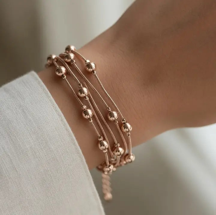 Five strand Beaded Bracelet