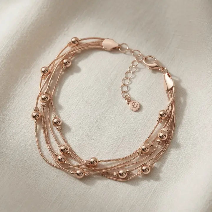 Five strand Beaded Bracelet