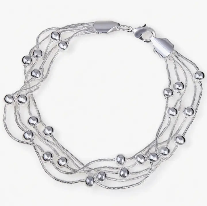 Five strand Beaded Bracelet
