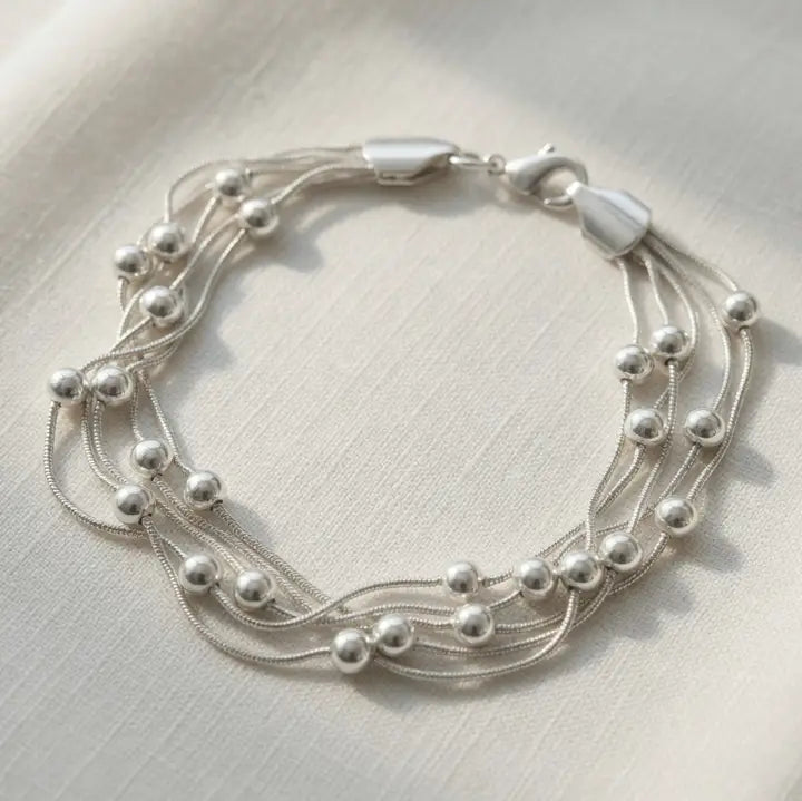 Five strand Beaded Bracelet