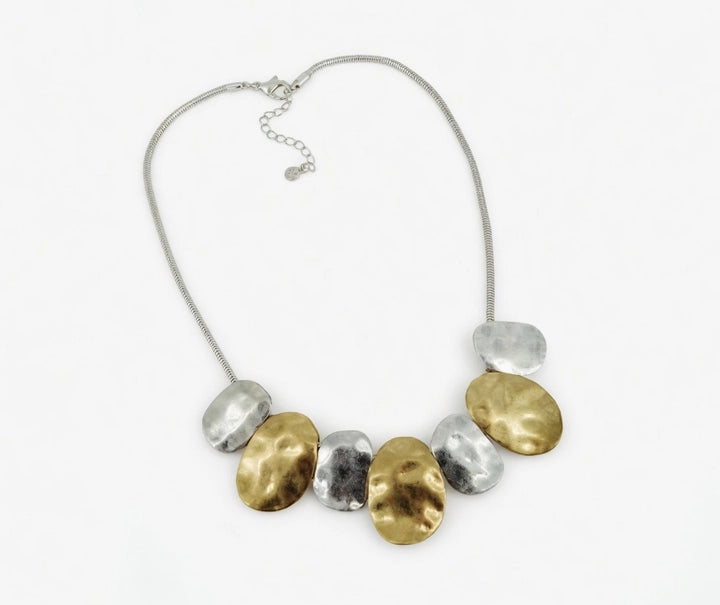 Hammered Statement Necklace