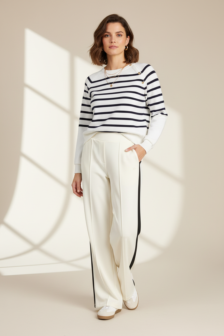 Ibbie Sweater and Ilma Trousers Coordinated Look