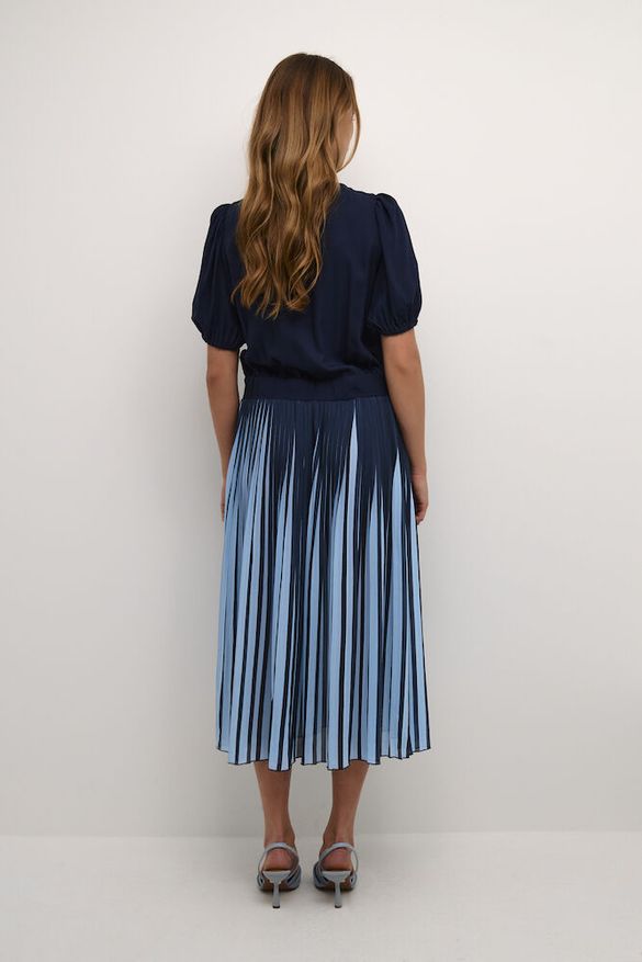 CUcarly Dress Salute Blue Midi Dress | Culture