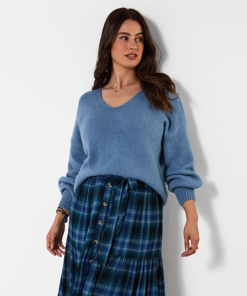 Oh So Cosy V- Neck Jumper