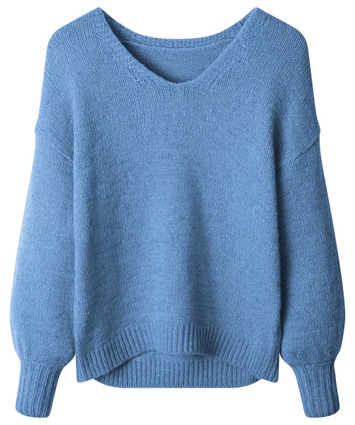 Oh So Cosy V- Neck Jumper
