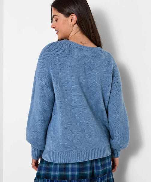 Oh So Cosy V- Neck Jumper