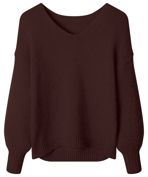 Oh So Cosy V- Neck Jumper