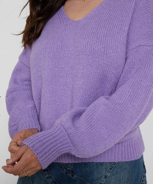 Oh So Cosy V- Neck Jumper