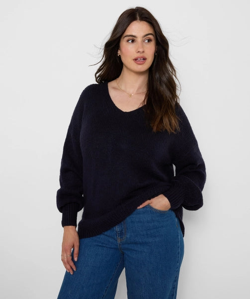 Oh So Cosy V- Neck Jumper