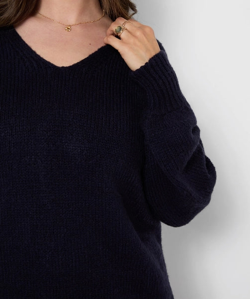Oh So Cosy V- Neck Jumper