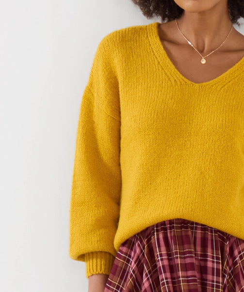 Oh So Cosy V- Neck Jumper