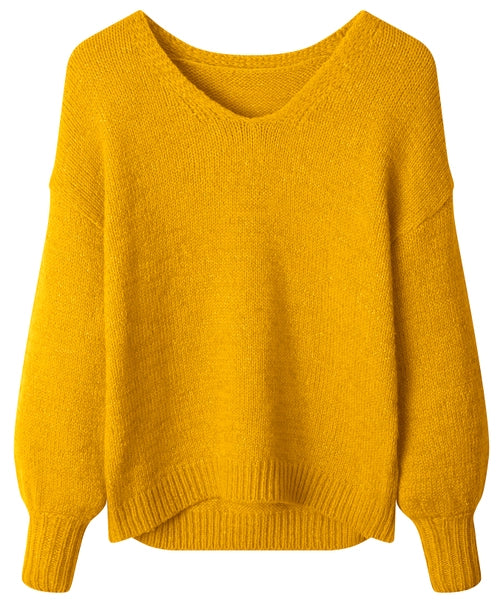 Oh So Cosy V- Neck Jumper
