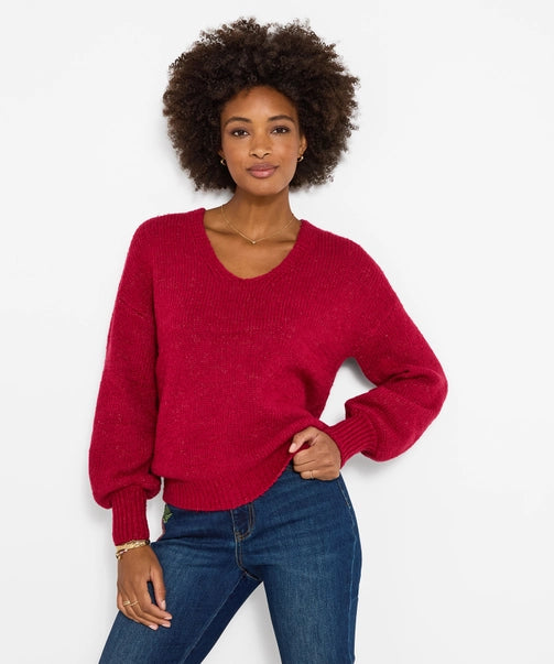 Oh So Cosy V- Neck Jumper