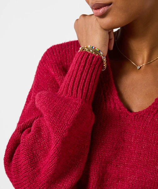 Oh So Cosy V- Neck Jumper